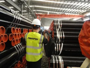 проверка маркировки труб API 5L и сертификата заводских испытаний